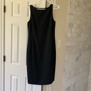 Ann Taylor black sheath dress